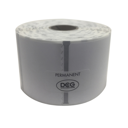 NATIONAL CHECKING CO DCG-P23-4 LABELS - DATE CODE GENIE Date Code Genie 2 x 3 Permanent Blank Labels