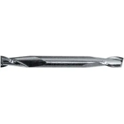 SGS 31537 Square End Mill: 7/16 inch Dia, 9/16 inch LOC, 7/16 inch Shank Dia, 2-3/4 inch OAL, 2 Flutes, Solid Carbide
