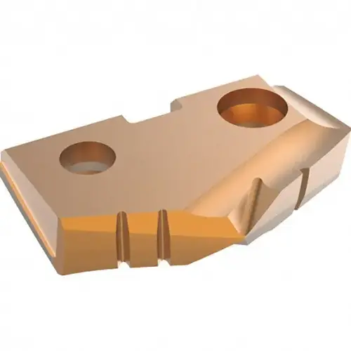 Allied Machine and Engineering 4C22P-24.5-XCP2 Spade Drill Insert: 24.5 mm Dia, Seat Size 2, Solid Carbide, 132 degree Point - pack of 2