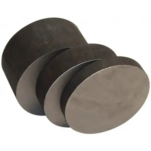 4140 Alloy Steel Round Rod: 5" Dia, 1/2" Long