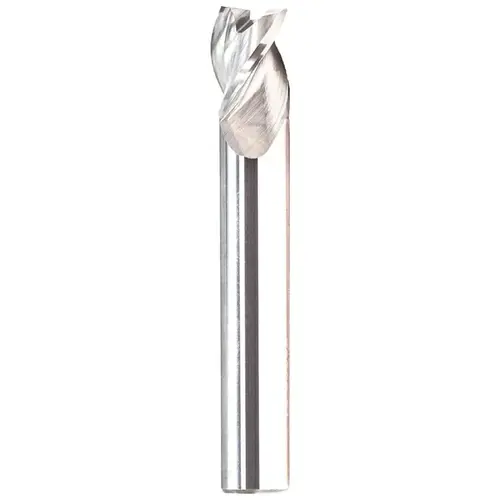 Corner Radius End Mill: 5/16" Dia, 13/16" LOC, 0.0600" Radius, 3 Flute, Solid Carbide NF1