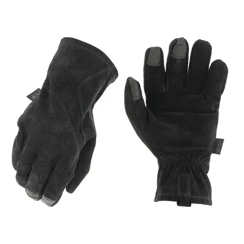 General Purpose Gloves: Size M, Polyester-Lined, Leather
