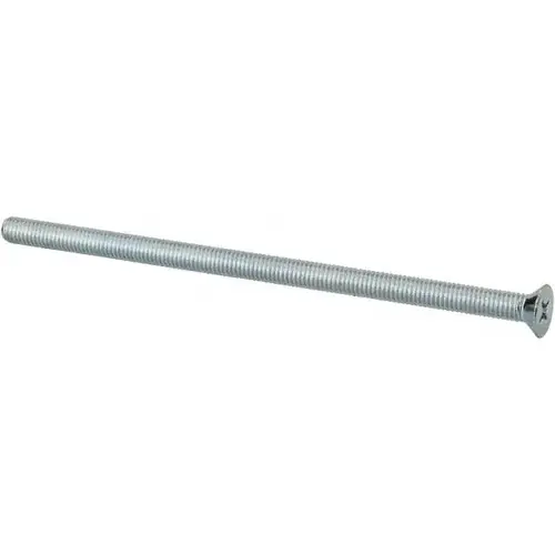 Value Collection 1164MPF Machine Screw: #10-32 x 4" OAL, Flat Head, Phillips