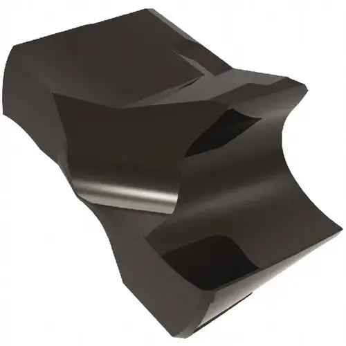 Kennametal 5981589 Replaceable Drill Tip: KSEM1000FEG, 1.0000" Dia, 140 deg Point, Grade KCPM45 TiAlN