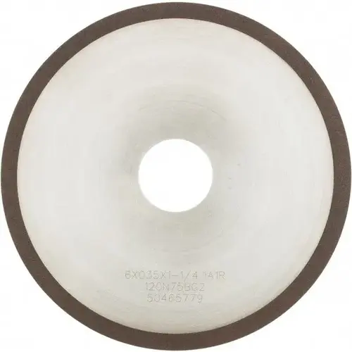 Tru-Maxx RESIN-70 Cutoff Wheel: Type 1A1R, 6" Dia, 0.035" Thick, 1-1/4" Hole, Diamond