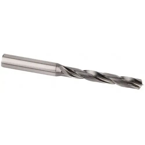 Kennametal 4051875 Jobber Drill: 12.50 mm Dia, 135 deg Point, Solid Carbide TiAlN