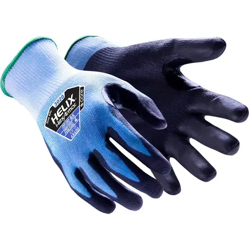 HexArmor 3020-S (7) Cut, Puncture & Abrasive-Resistant Gloves: Size S, ANSI Cut A5, ANSI Puncture 4, Polyurethane, HPPE Blend