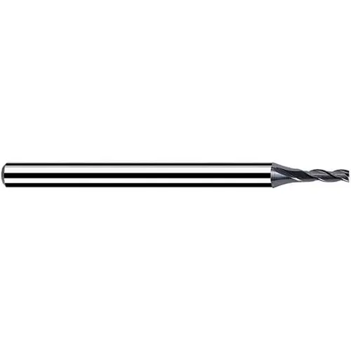 Fraisa M45713108 Square End Mill: 1.20 mm Dia, 3.60 mm LOC, 3 Flute, Solid Carbide Micro
