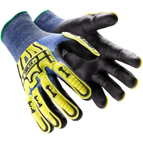 HexArmor 3016-XXXL (12) Cut & Puncture Resistant Gloves; Style: Knit ; Coating Material: Nitrile ; Coating Coverage: Palm & Fingertips ; Glove Type: Cut, Puncture & Abrasion-Resistant ; ANSI/ISEA Cut Resistance Level: A4 ; Primary Material: HPPE Blend