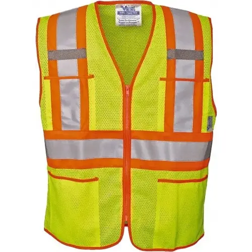 VIKING U6112G-XL High Visibility Vest: X-Large