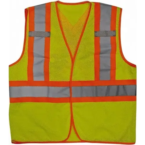 VIKING U6110G-L/XL High Visibility Vest: Large & X-Large