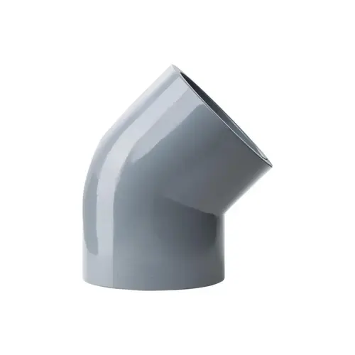 ProSource 90340000809 4" CPVC Plastic Pipe 45 degree Elbow
