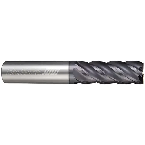 Helical Solutions 29617 Corner Radius End Mill: 3/4" Dia, 3-1/4" LOC, 0.0300" Radius, 3 Flute, Solid Carbide Zplus