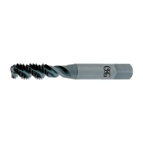OSG 1432005 Spiral Flute Tap: 1/2-13 UNC, 3 Flutes, Plug, 3B Class of Fit, High Speed Steel, TIN Coated