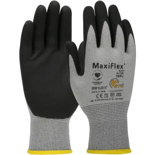 ATG 34-774B/XXL General Purpose Work Gloves: 2X-Large, Nitrile Coated, Nylon