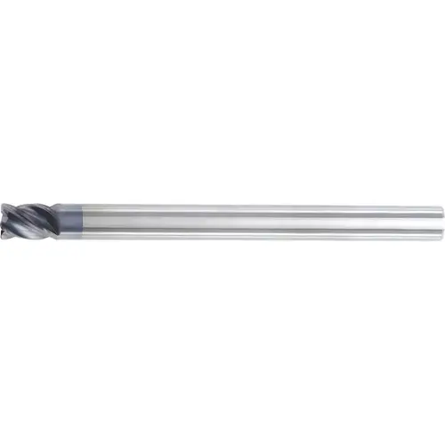 Corner Chamfer End Mill: 3/4" Dia, 1" LOC, 4 Flute, 0.0200" Chamfer Width, Solid Carbide AlTiN