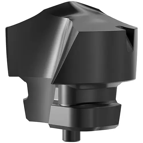Kennametal 6388746 Replaceable Drill Tip: KTFSS12800HPGM KCP15A, 0.5039"/13.00 mm Dia, 180 deg Point, Grade KCP15A AlTiN