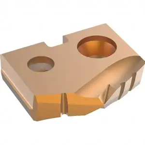 Allied Machine and Engineering 4C2YP-.386 Spade Drill Insert: Letter W, Seat Size Y, Solid Carbide, 132 degree Point AM300