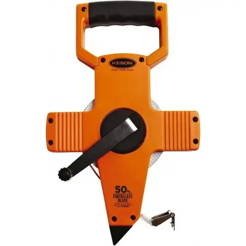 Tape Measure: 50 ft Long, 1/2" Width PVC