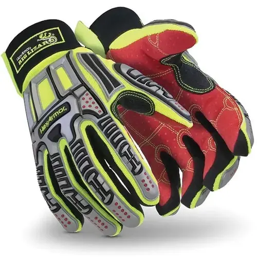 HexArmor 2028X-L (9) Cut & Puncture-Resistant Gloves: Size L, ANSI Cut A6, ANSI Puncture 4, Synthetic Leather