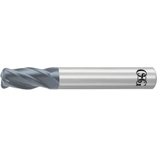 OSG 36703011 Corner Radius End Mill: 5/16" Dia, 13/16" LOC, 0.06" Radius, 5 Flutes, Solid Carbide WXL