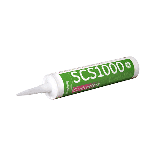 Aluminum GE 1000 Contractors Silicone Sealant