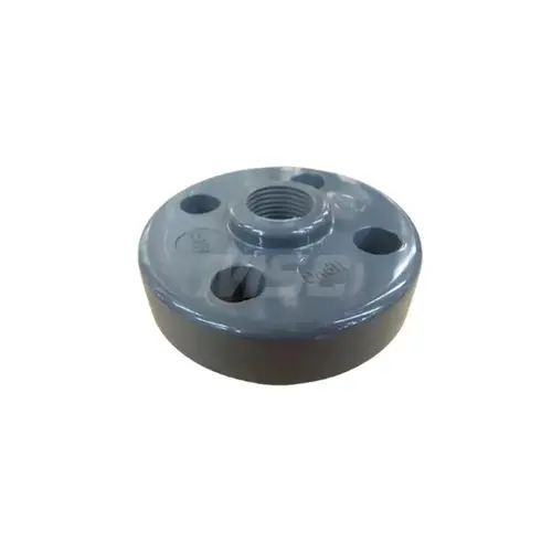 ProSource 852-040 4" PVC Plastic Pipe Flange (One Piece)