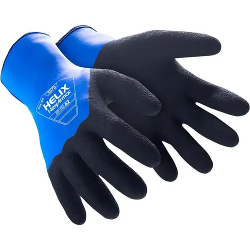 HexArmor 3070-XL (10) Cut & Puncture-Resistant Gloves: Size XL, ANSI Cut A2, ANSI Puncture 4, Rubber & Latex, HPPE Blend