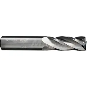 SC Tool 30221 Ball End Mill: 0.1875" Dia, 0.625" LOC, 4 Flute, Solid Carbide Bright/Uncoated