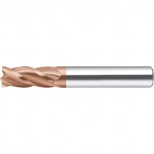 Walter-Prototyp 7353962 Square End Mill: 0.0790" Dia, 0.1575" Shank Dia, 4 Flutes, Solid Carbide AlCrN