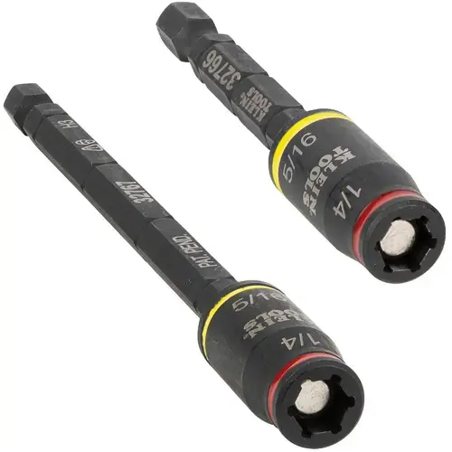 Impact Socket Set Socket Set: 2 Pc, 1/4 to 5/16" Socket