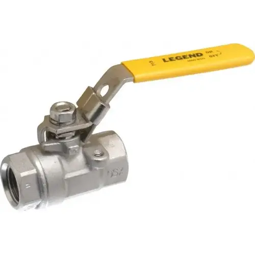 LEGEND VALVE 113-103 Standard Manual Ball Valve: 1/2" Pipe, Large Port