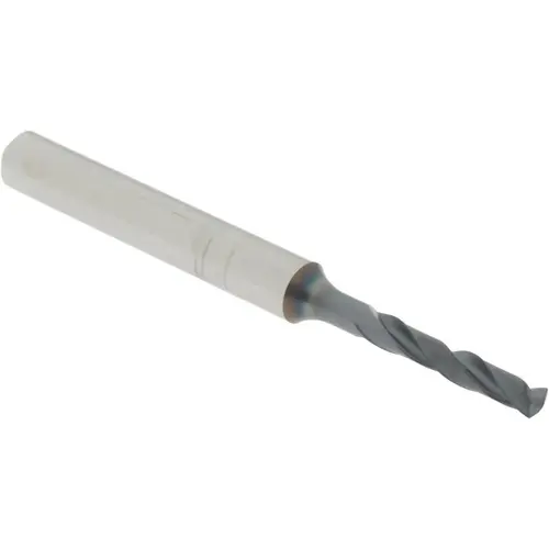 Accupro UL175001 Screw Machine Length Drill Bit: 0.125" Dia, 140 degree, Solid Carbide