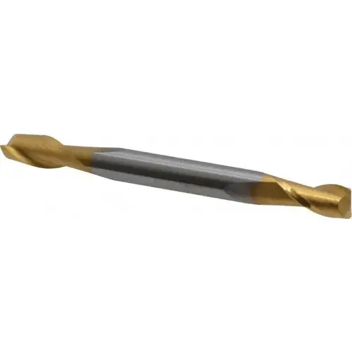 SGS 31561 Square End Mill: 3/16" Dia, 3/8" LOC, 2 Flutes, Solid Carbide