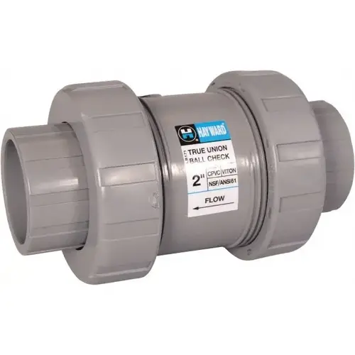 Hayward Flow Control TC20200STE True Union Manual Ball Valve: 2" Pipe