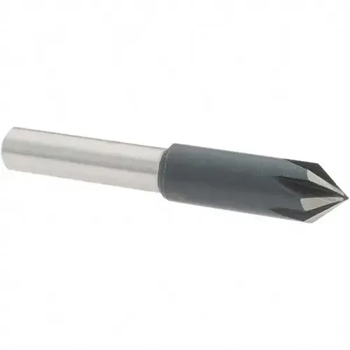 Value Collection 28626 Countersink: 5/16" Head Dia, 82 degree Included Angle, 6 Flutes, High Speed Steel