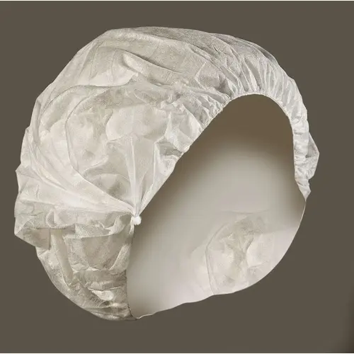 CELLUCAP BI4DI BOUFFANT CAP WHITE HAND TIED