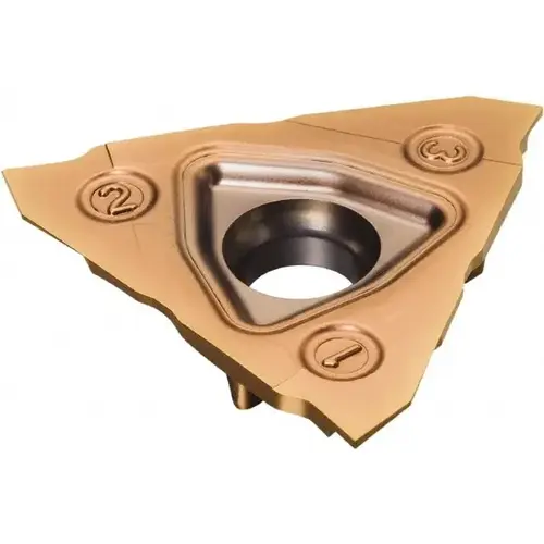 Sandvik Coromant 5736432 Grooving Insert: N123TGS 1125, Solid Carbide TiAlN