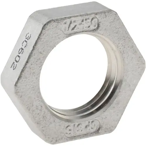 Stainless Steel Pipe Fittings; Fitting Type: Lock Nut ; End Connection: NPT ; UNSPSC Code: 40175300