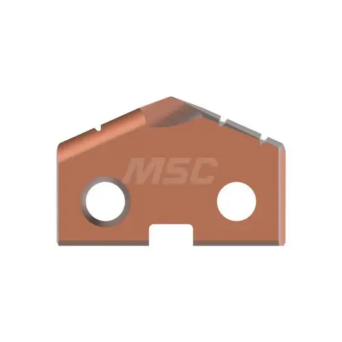 Allied Machine and Engineering 1C12H-35-TC-XCP2 Spade Drill Insert: 35 mm Dia, Seat Size 2, Solid Carbide - pack of 2