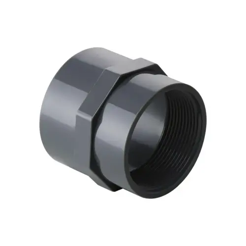 ProSource 90380900309 1-1/4" PVC Plastic Pipe Female Adapter