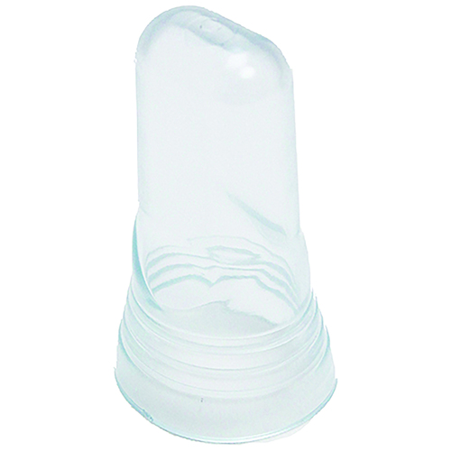 UNIVERSAL LIQUOR POURER COVER TRANSLUCENT LARGE 12 PER PACK