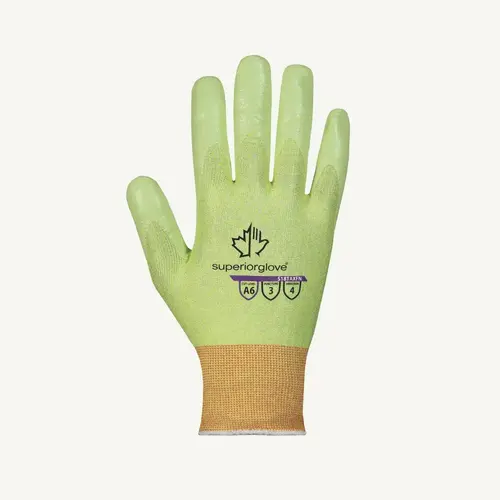 Superior Glove Works STACXPNRT-11 Cut & Puncture Resistant Gloves; Style: Knit ; Coating Material: Micropore Nitrile ; Coating Coverage: Palm & Fingers ; Glove Type: Cut, Puncture & Abrasion-Resistant ; ANSI/ISEA Cut Resistance Level: A7 ; Primary Material: Engineered Yarn