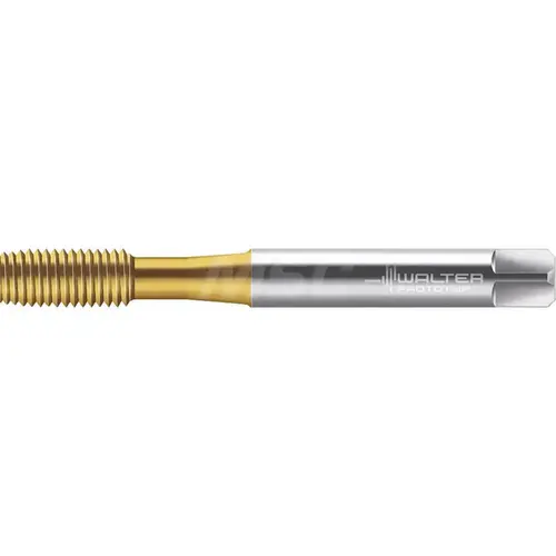 Walter-Prototyp 7427498 Thread Forming Tap: M3 DIN 2174, 6HX Class of Fit, 2 to 3P, High Speed Steel, TiN Coated Titanium Nitride