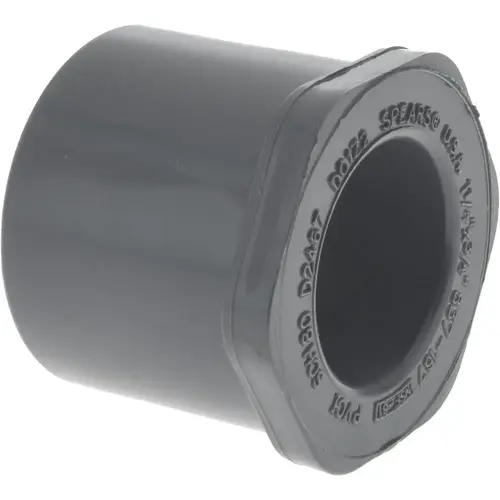 ProSource 90380500609 1-1/4 x 3/4" PVC Plastic Pipe Bushing