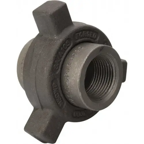 ANViL 361530603 Black Lug Union: 1", Threaded