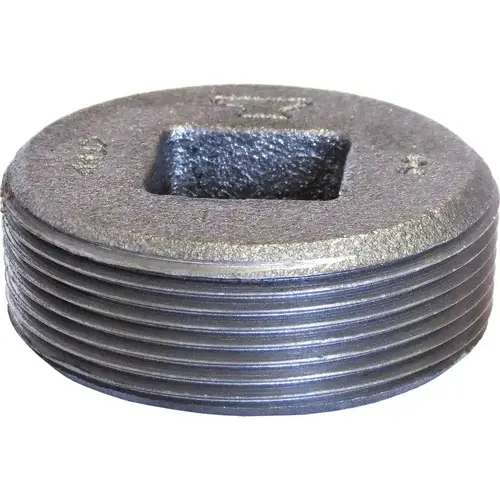 ANViL 318904968 Black Countersunk Plug: 2", Threaded
