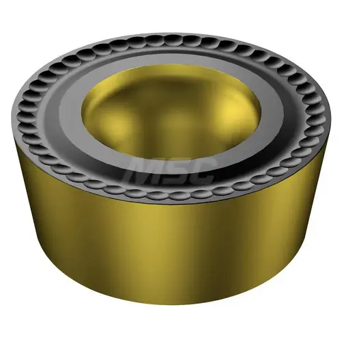 Sandvik Coromant 7080690 Turning Insert: RCMT1204M0 4335, Solid Carbide TiCN
