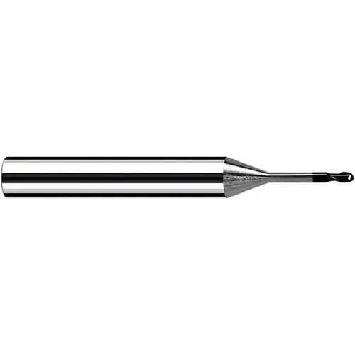 Fraisa B6066180 Ball End Mill: 3.00 mm Dia, 3.00 mm LOC, 2 Flute, Solid Carbide DiaPlus
