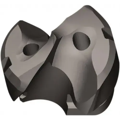 Kennametal 6370976 Replaceable Drill Tip: KTFST14500HPCM KC7410, 0.5709"/14.00 mm Dia, 140 deg Point, Grade KC7410 AlCr